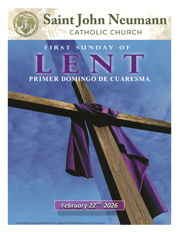February 22nd, 2026 "First Sunday Of Lent"