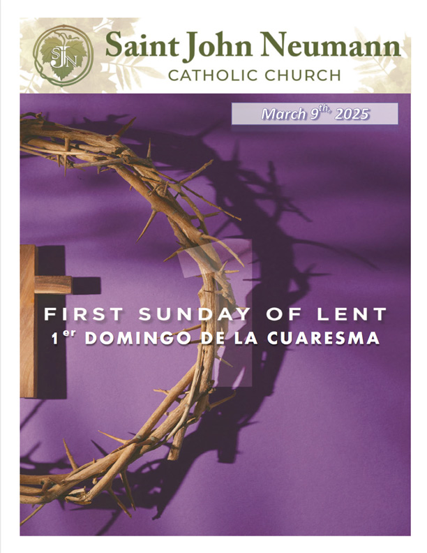 March 9, 2025 "First Sunday Of Lent"