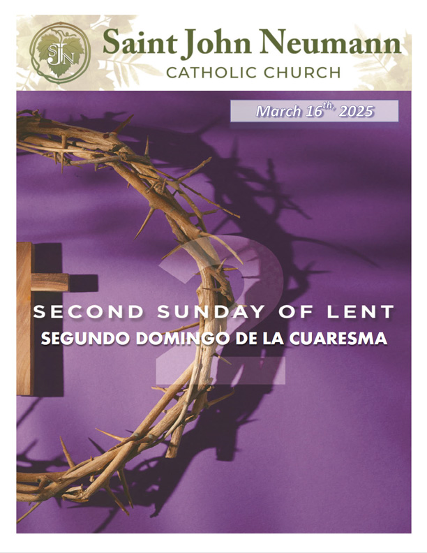 March 16, 2025 "2nd Sunday of Lent"