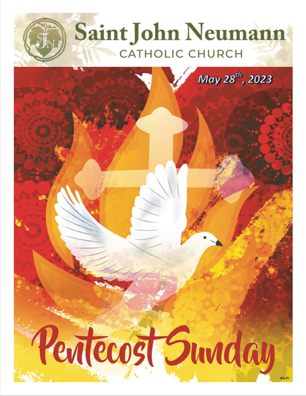 May 28th, 2023 "Pentecost Sunday"
